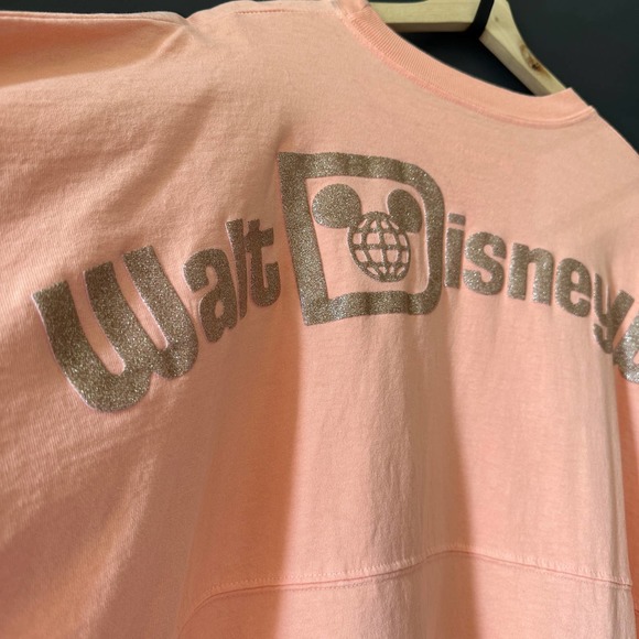 Disney Parks Walt Disney World Rose Gold Spirit Jersey Long Sleeve NEW Size XL - Picture 12 of 12